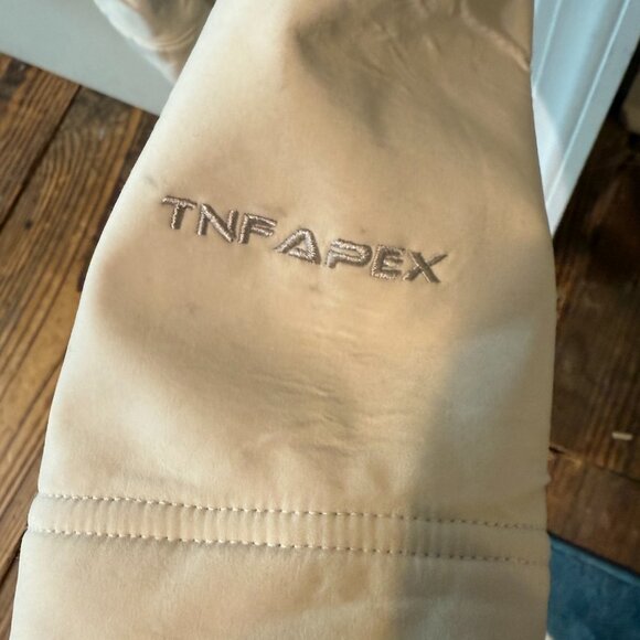 The North Face Ivory TNF Apex Soft Shell Full Zip Jacket Women’s Size Medium - Picture 4 of 12